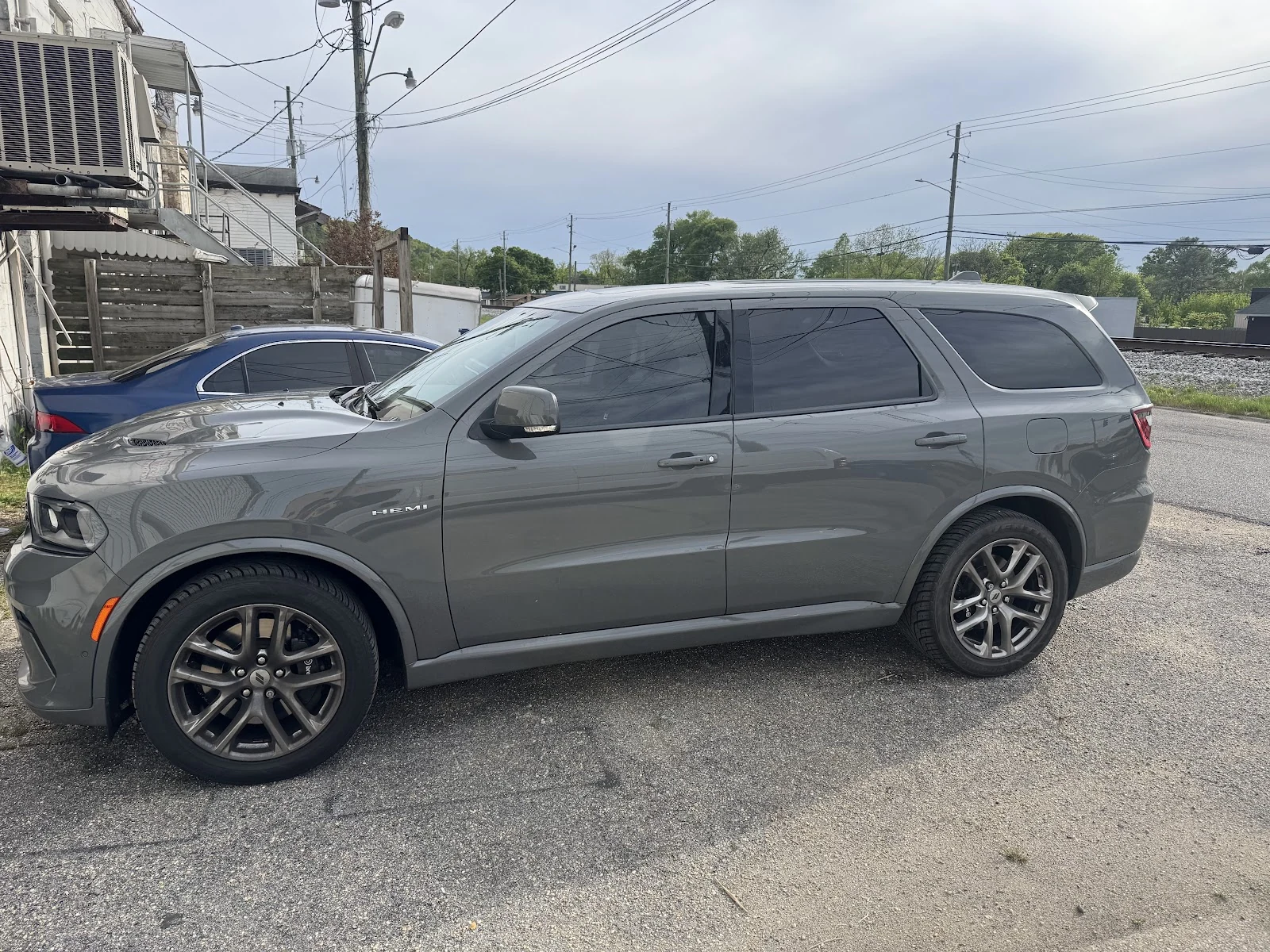 Auto window tint install at Solar Defense Tint — Alabaster AL window tinting shop